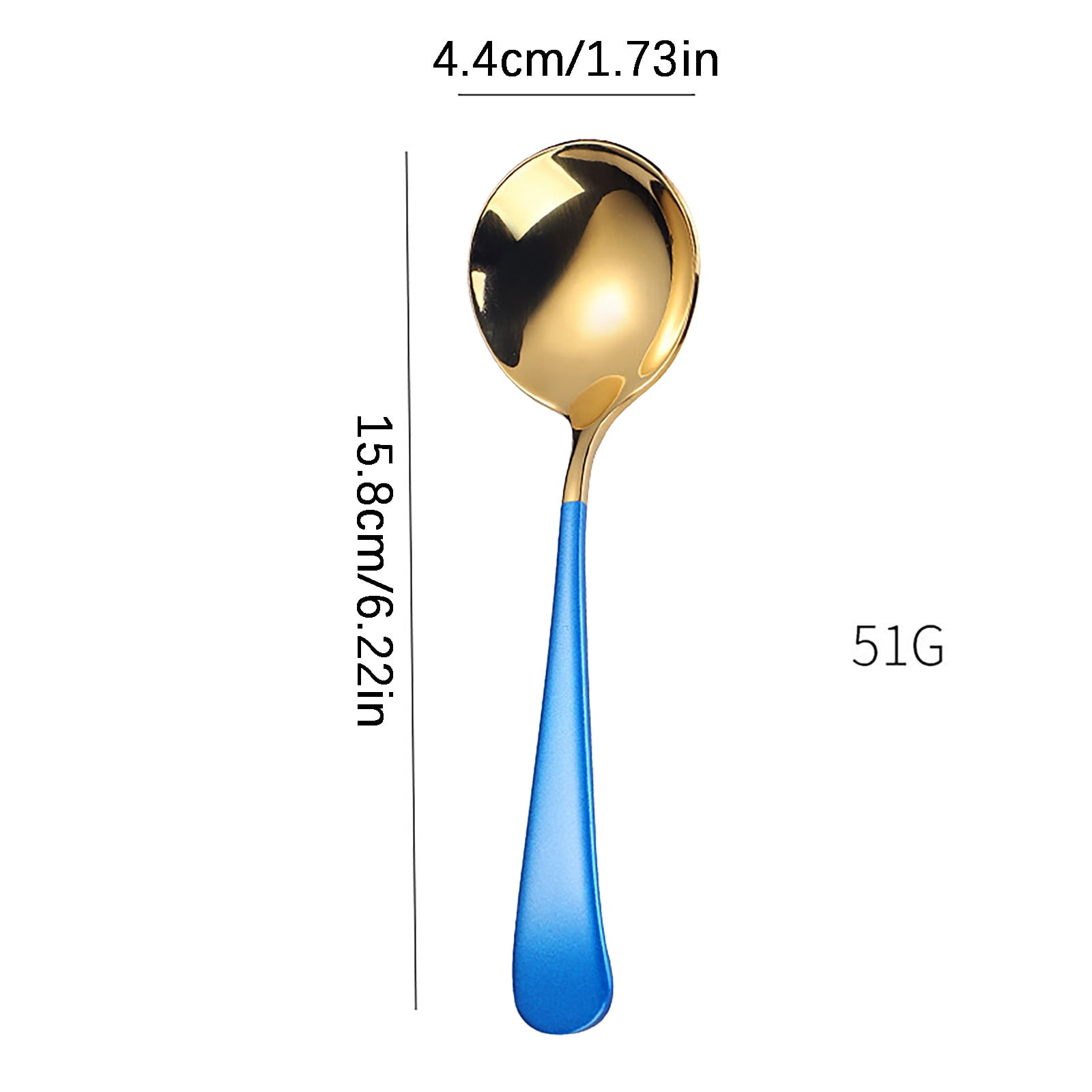 Lot De 12 Cuillères à Soupe En Acier Inoxydable - Cuillères De Table Élégantes, Lavables Au Lave-Vaisselle