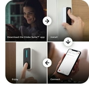 Heath Zenith Heath Zenith White/Black Plastic Wired Smart Doorbell Kit