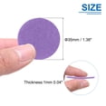 thumbnail image 2 of 200Pcs Felt Circles for Crafts 1-3/8 Inch Felt Pads for DIY Handcraft Purple, 2 of 7