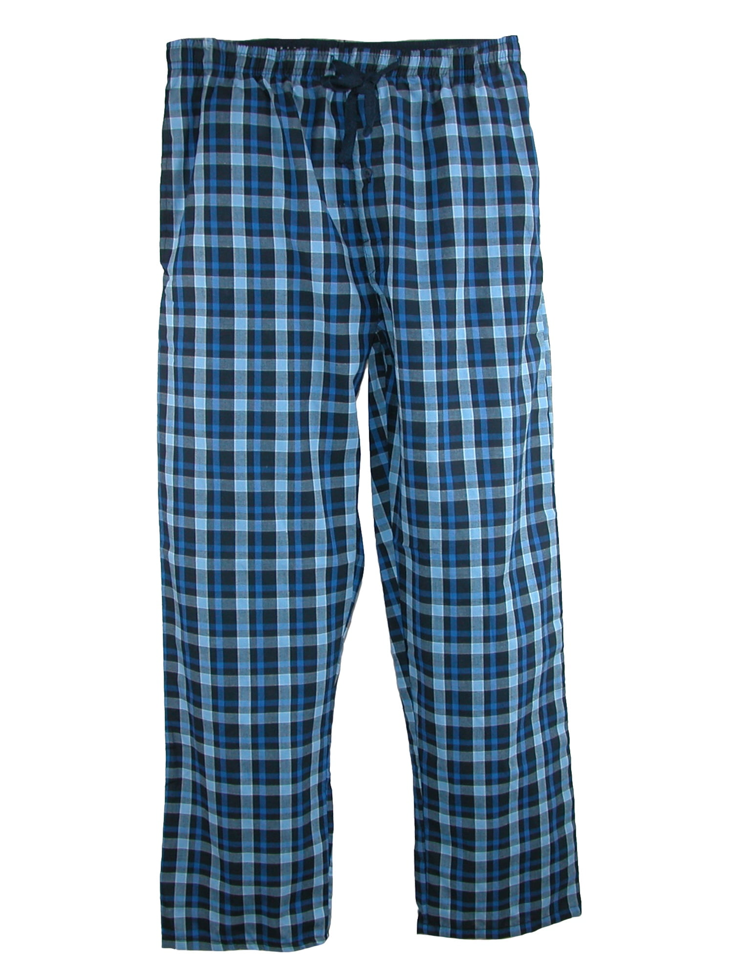 Hanes Men's Woven Plaid Drawstring Sleep Pajama Pants