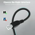 thumbnail image 4 of Aprelco 3.3ft USB Cable Compatible with Epson Expression ET-2550 ET3600 ET3750 ET4500 EcoTank Printer, 4 of 6