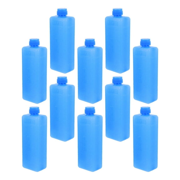 OFFIGAM 10-Pack Reusable Ice Packs for Freezers, Coolers, Lunch Boxes, Outdoor Picnics, Travel, and Home Use