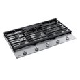 thumbnail image 3 of Samsung NA36R5310FS 36 inch Stainless 5 Burner Gas Cooktop, 3 of 5