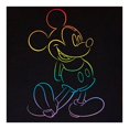 thumbnail image 3 of Playera Mickey Talla G con Estampado Silueta Pride Rainbow Negro, 3 of 3