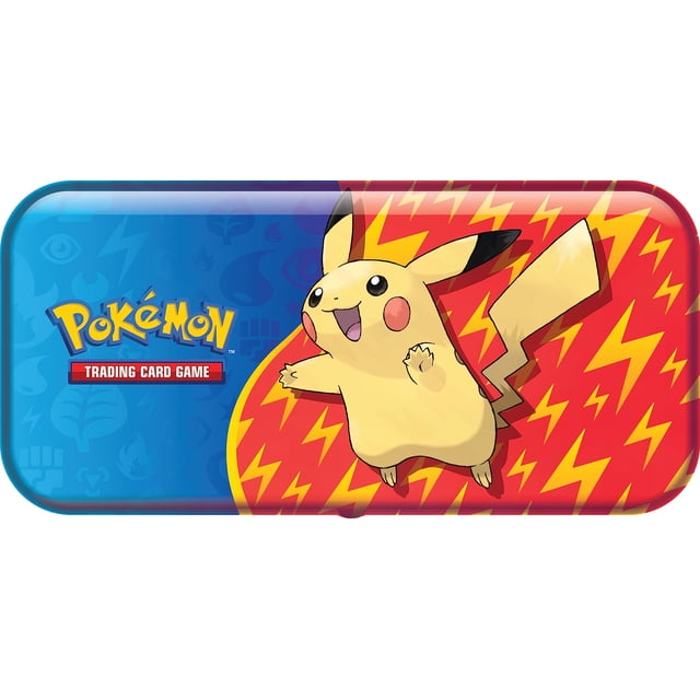 Estuche para lápices Pokémon TCG Back to School 2023 con 2 paquetes de refuerzo