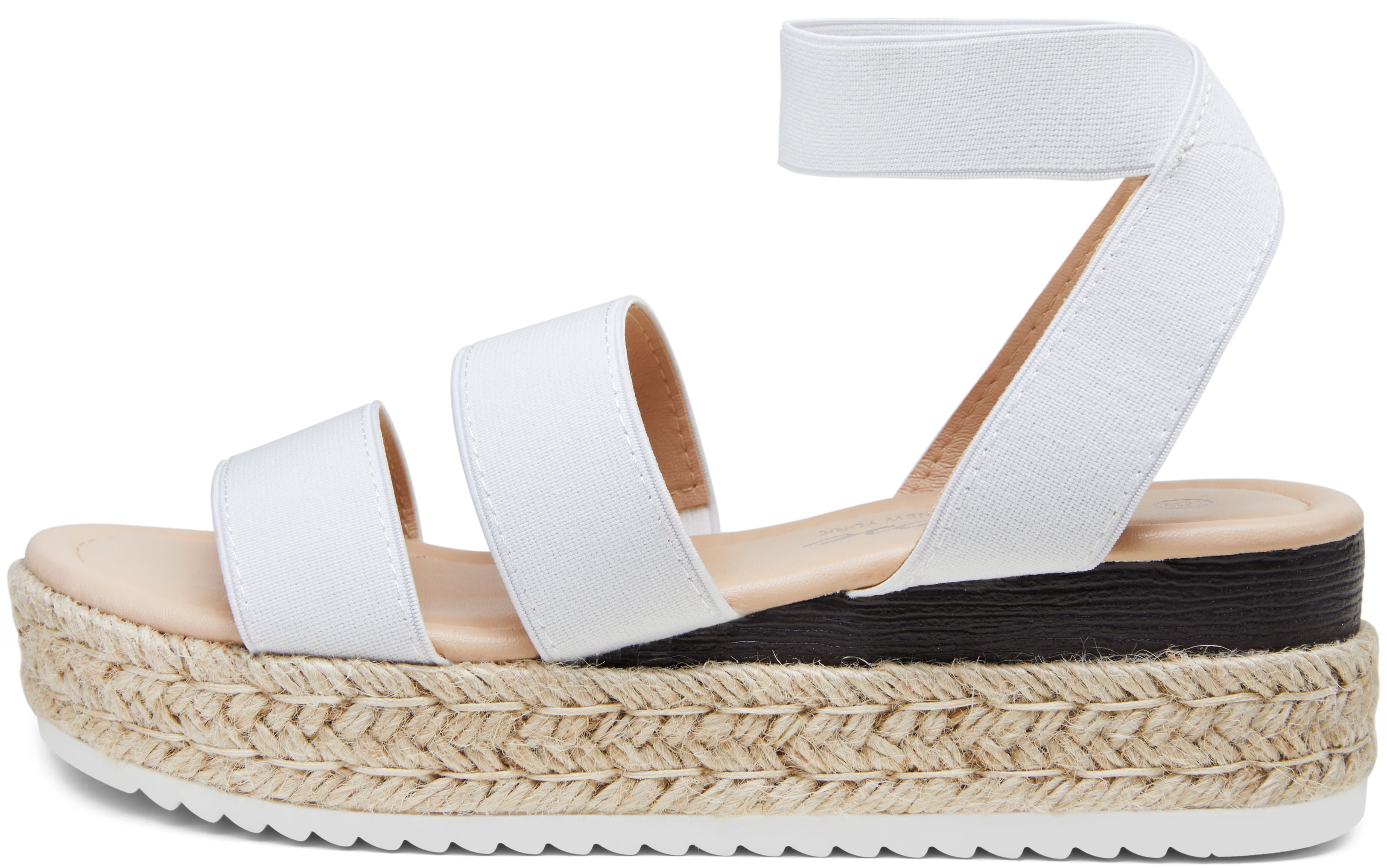 white platform sandals size 11