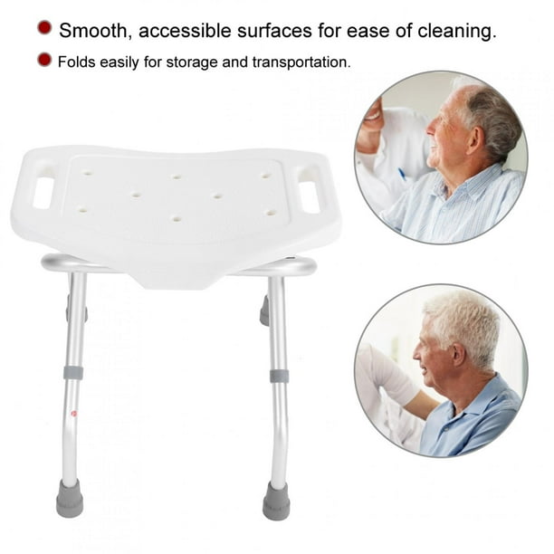 Henmomu Folding Shower Stool,Folding Shower Seat,Folding Bath Shower