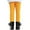 Yellow2, variant on ShomPort Girls Fleece Lined Leggings Winter Warm Thick Leggings for Kids Toddler Full Length Pants