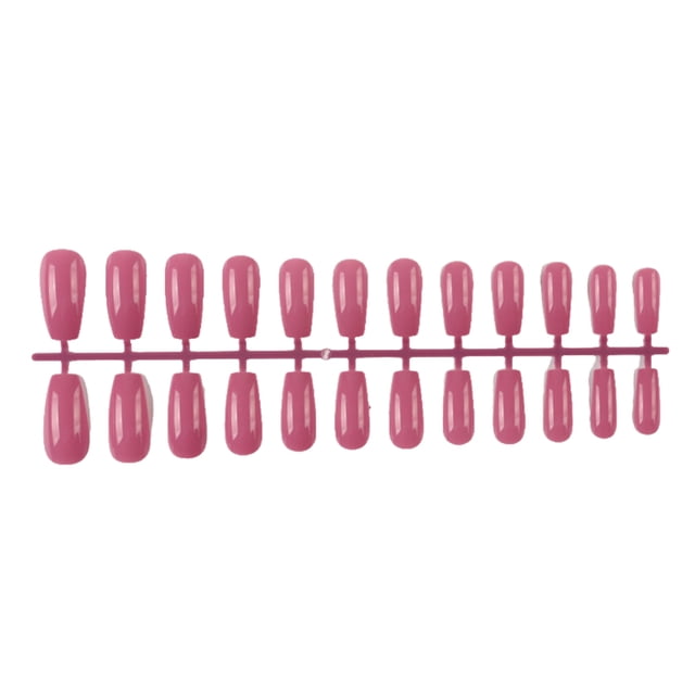 Soidarity Puntas de uñas falsas Adornos de punta falsa con estilo Estilo simple Adorno de mano para mujer Prensa de bricolaje en Nail Art Decor Type1 NO1