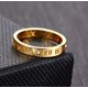 thumbnail image 2 of UBIUO Openwork Roman Numerals Ring for Women Girls of Stainless Steel & CZ Setting Silver/Rose Gold/Gold Plated - -, 2 of 3