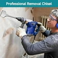 thumbnail image 5 of SDS Plus Shank Bent Tile Chisel, 7-1/2 Inch Long 3 Inch Wide 40Cr Tile Chisel, Compatible with SDS Plus Rotary Hammer, 5 of 6