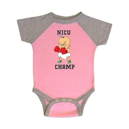 

Inktastic NICU Champ Baby Boxer Gift Baby Boy or Baby Girl Bodysuit