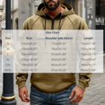thumbnail image 3 of DDAPJ pyju Oversized Cargo Hoodies for Men Quarter Zip Pullover Raglan Long Sleeve Drawstring Athletic Hiking Work Sweatshirts with Multi Pockets M, 3 of 7