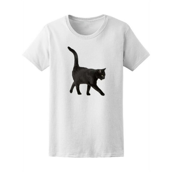 Black Cat Modeling Tee Women's -Image by Shutterstock