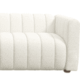 thumbnail image 4 of Montclair Mid Century Modern Luxury French Boucle Fabric Cream Couch, 4 of 4