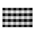 thumbnail image 6 of Christmas Checkered Rug Washable Front Door Mat Hand Woven Cotton Outdoor Rug Small Rug For Front Porch Kitchen Entryway Patio Bathroom, 6 of 9
