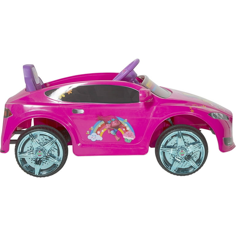 Trolls 6V Speed Electric Battery Powered Coupe Ride On Walmart
