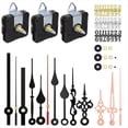 thumbnail image 2 of 6 Set Quartz Clock Movement Parts with 10 Set Hands Contains Numerals Kit for Clock Repair Parts Replacement Parts, 2 of 6