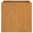 thumbnail image 5 of vidaXL Planters 2 pcs 49x47x46 cm Corten Steel, 5 of 5