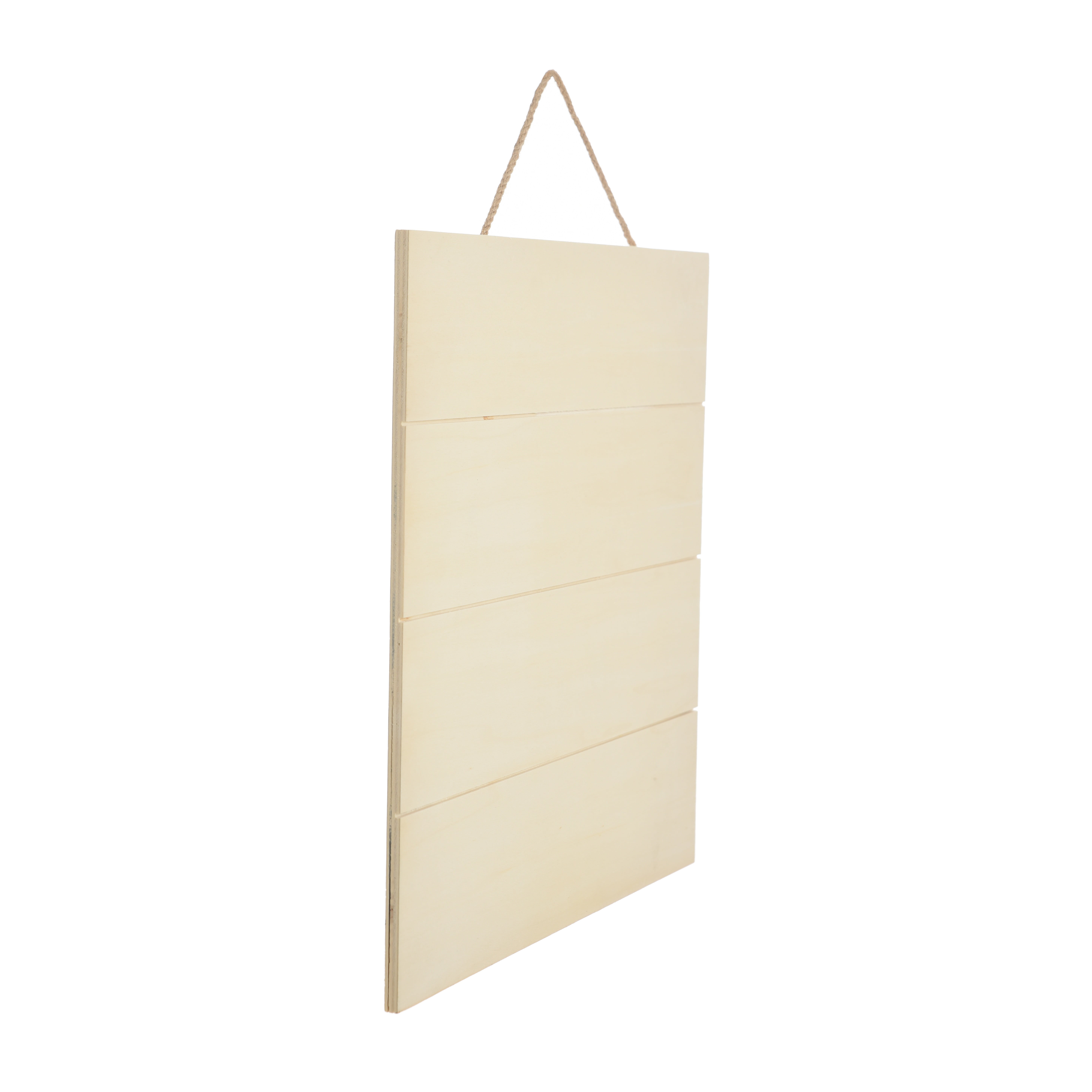 Stylecraft 15.75" Square Unfinished Wood Plaque (1 Each)
