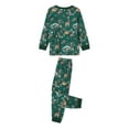 thumbnail image 6 of Votuleazi Family Matching Christmas Pajamas, Baby Romper/Animal Pattern Long Sleeve Tops and Pants Sleepwear Set, 6 of 10