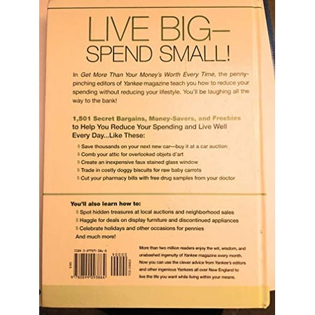 Pre-Owned YANKEE Magazine s Get MOre Than Your Money s Worth every time. (Hardcover) 0899093868 9780899093864