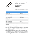 thumbnail image 2 of Rear Shock Absorber Set - Compatible with 1988 - 1999 GMC K1500 1989 1990 1991 1992 1993 1994 1995 1996 1997 1998, 2 of 2