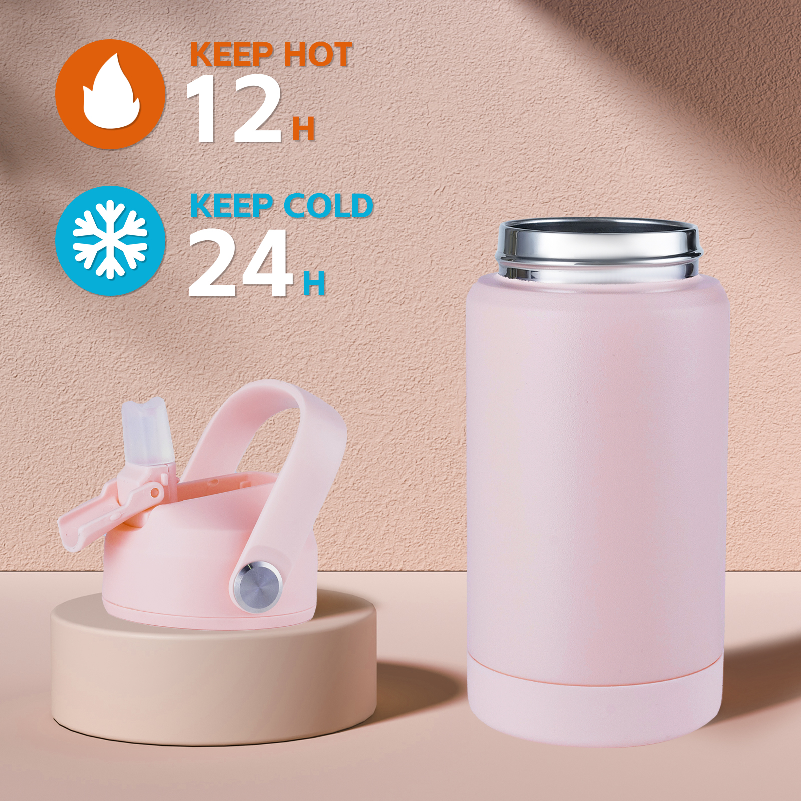Hawsaiy 12oz Kids Insulated Water Bottle photo 5