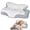 Grey, variant on CCidea Cervical Neck Support Pillow for Sleeping & Pain Relief – Ergonomic Contour Memory Foam Pillows for Side/Back/Stomach Sleepers