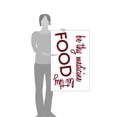 thumbnail image 3 of Let Thy Food Be Thy Medicine Kitchen Wall Art Cooking Quote Decal, 3 of 4