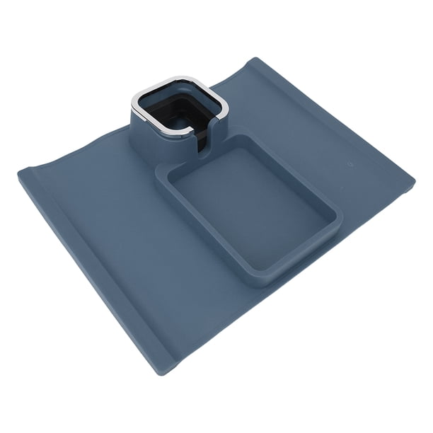 Bandeja para portavasos de sofá ANGGREK bandeja Grande para Brazo de sofá Soporte para Vasos Base Antideslizante de Silicona