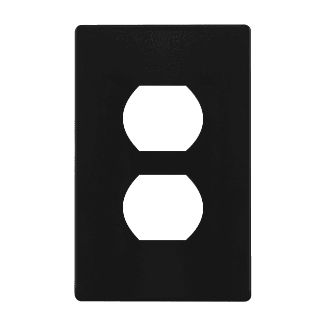 ENERLITES Screwless Duplex Wall Plate, Receptacle Outlet Cover
