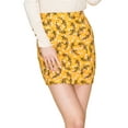 thumbnail image 1 of Doublju Women's H Line Mini Skirt with Elastic Waist Band (Plus Size Available), 1 of 4