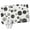Gray, variant on 5.25'x6.56' Area Rug for Living Room, Black Polka Dots Non Slip Soft Rugs for Bedroom Dining Room, Washable Low Pile Rugs Kitchen Nursery Floor Mat Throw Carpet Modern Abstract Art