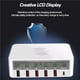 thumbnail image 4 of Methold 818F 6 en 1 rápido Multi-puertos inalámbrico USB C Tipo C Carga rápida QC3.0 Estación de carga de teléfono para / Teléfono y Comunicación, 4 of 6