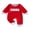 Red, variant on Cenuakty Baby Boy Christmas Romper Embroidery Long Sleeve Crew Neck Bodysuit