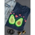thumbnail image 3 of Avocado Love T-Shirt Women -Image by Shutterstock, Female 3X-Large, 3 of 4