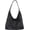 Black, variant on Vintage Suede Tote Bag for Women Casual Large Capacity Shoulder Bag Travel Satchel Bags Ladies Handbags
