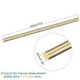 thumbnail image 2 of Unique Bargains 5mm Diameter 400mm Length Brass Solid Round Rod for DIY Craft 1 packs, 2 of 4