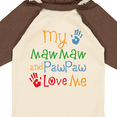 thumbnail image 4 of Inktastic Mawmaw and Pawpaw Love Me Boys or Girls Long Sleeve Baby Bodysuit, 4 of 5