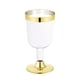 thumbnail image 3 of Vaso de plástico para vino, vaso desechable, vaso de plástico duradero para fiestas y bodas, 190 ml, 6 unidades, 3 of 8