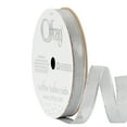 thumbnail image 2 of Offray Ribbon Silver Polyester Ribbon, 3.0" x 3.0", 2 of 7