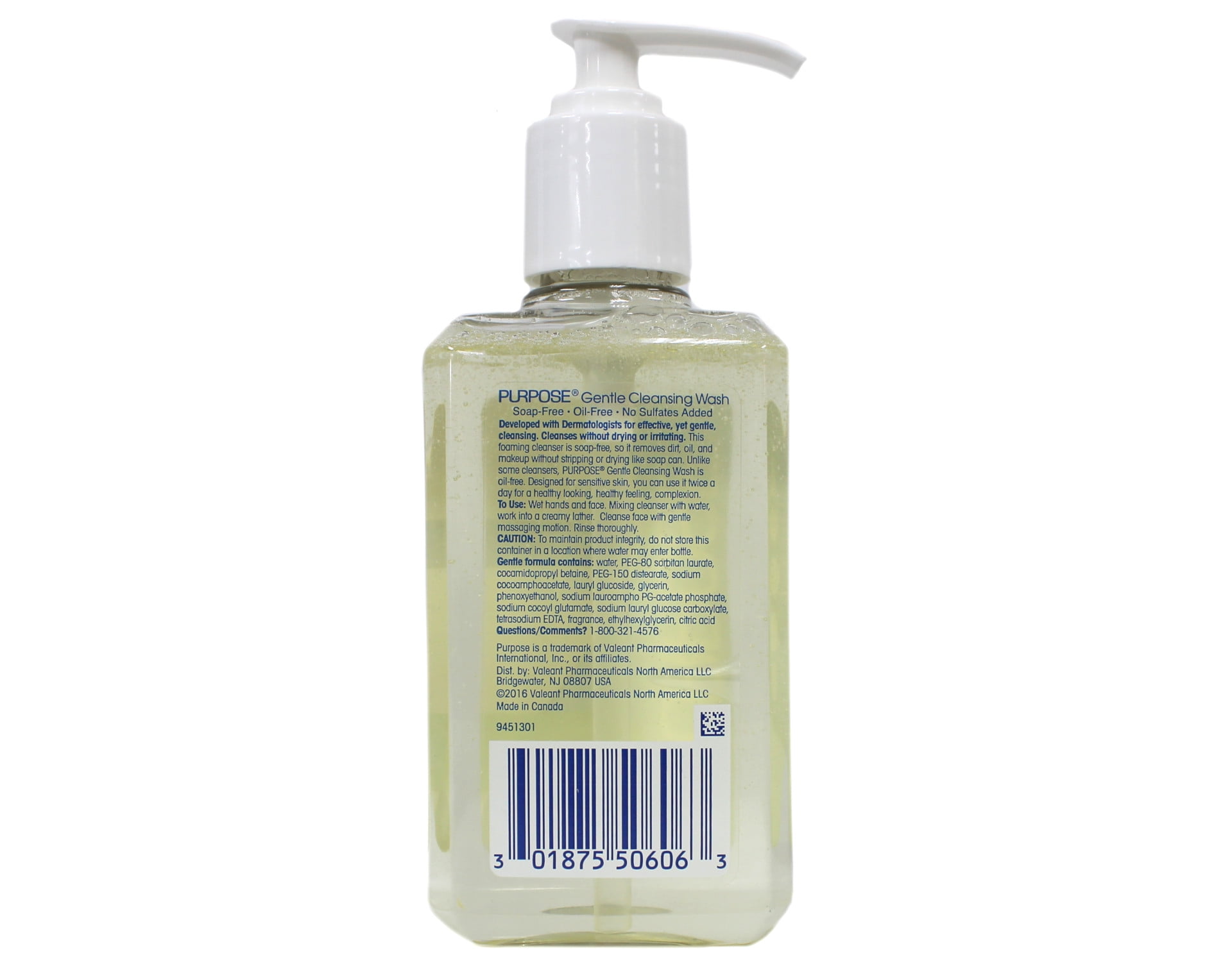 (3 pack) Purpose Gentle Cleansing Wash, 6-Ounce