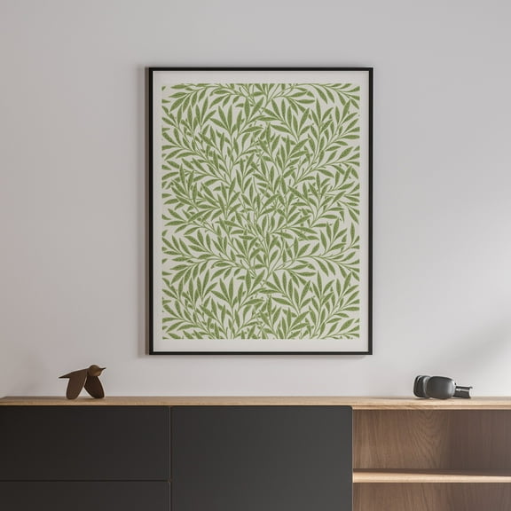 Willow pattern - 1874 | William Morris | Premium Fine Art Print | 19th Century British | Arts and Crafts | Botanical | Plant Art | Nature art