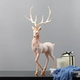 thumbnail image 4 of Décoration de Cerf Collection Maison Bureau Ornements Sculpture de Cerf Debout Café, 4 of 8