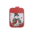 thumbnail image 1 of Pot Holder With Pocket Snowman - Set of 6, 1 of 3