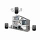 thumbnail image 4 of Ultra-long Range 400m Wireless Doorbell Chime Kit, Ip55 Weatherproof With Led Light, Volume Control And Over 60 Melodies, 4 of 4