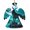 Angel Shape, variant on Wolf Howling River Night Moon Cool Wooden Christmas Ornament Angel Shape,Xmas Tree Hanging Decoration 6 PCS