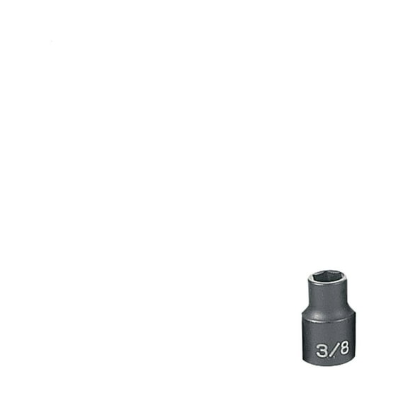 Grey Pneumatic 3/8" Drive x 3/8" Standard Socket