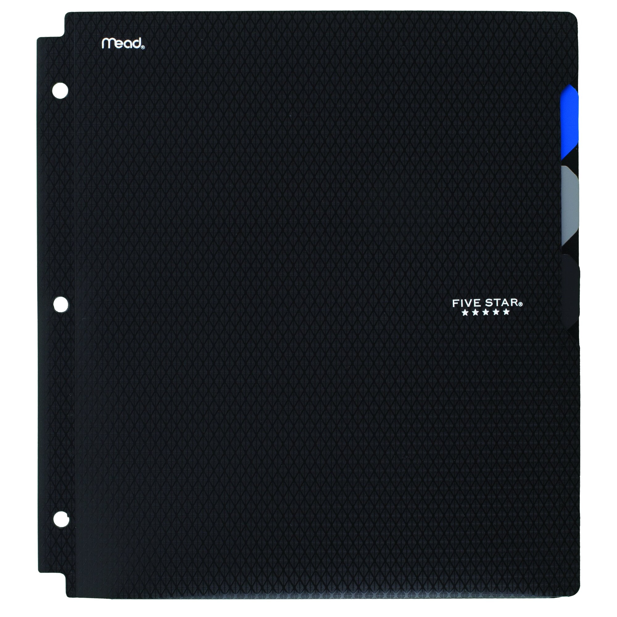 Five Star Quick-View 4-Pocket Plastic Folder, Color Chosen For You